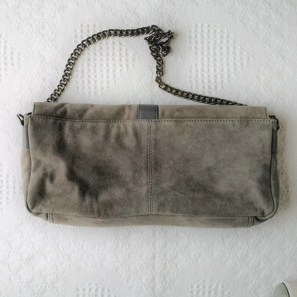 Leather Studded Shoulder Bag‎